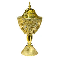 Najm Al Oud - Imperial Golden Crystal Bakhoor Burner - Home Inscence Burner