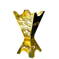 Najm Al Oud -Golden Bakhoor Burner – Arabic Oud & Incense Holder